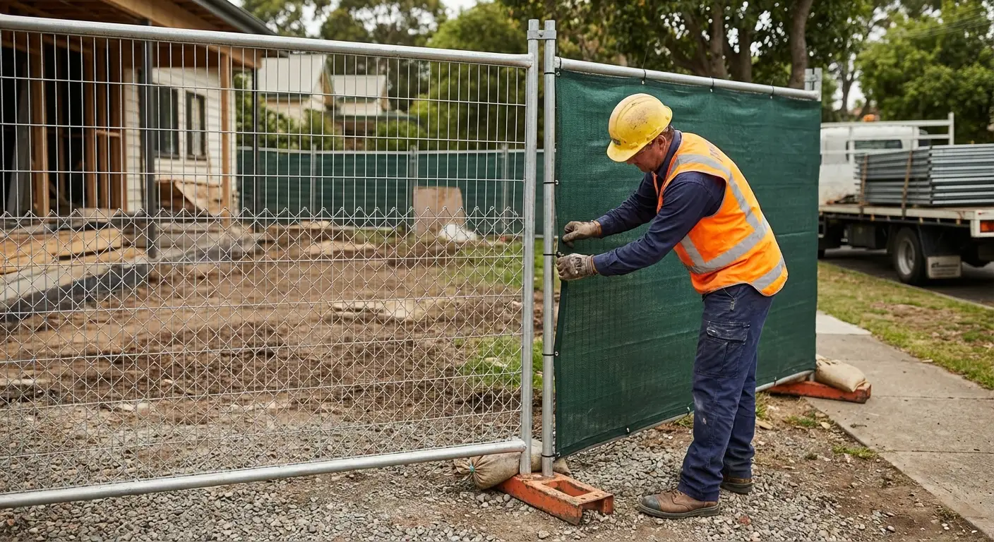 Roxbury residential fencing project