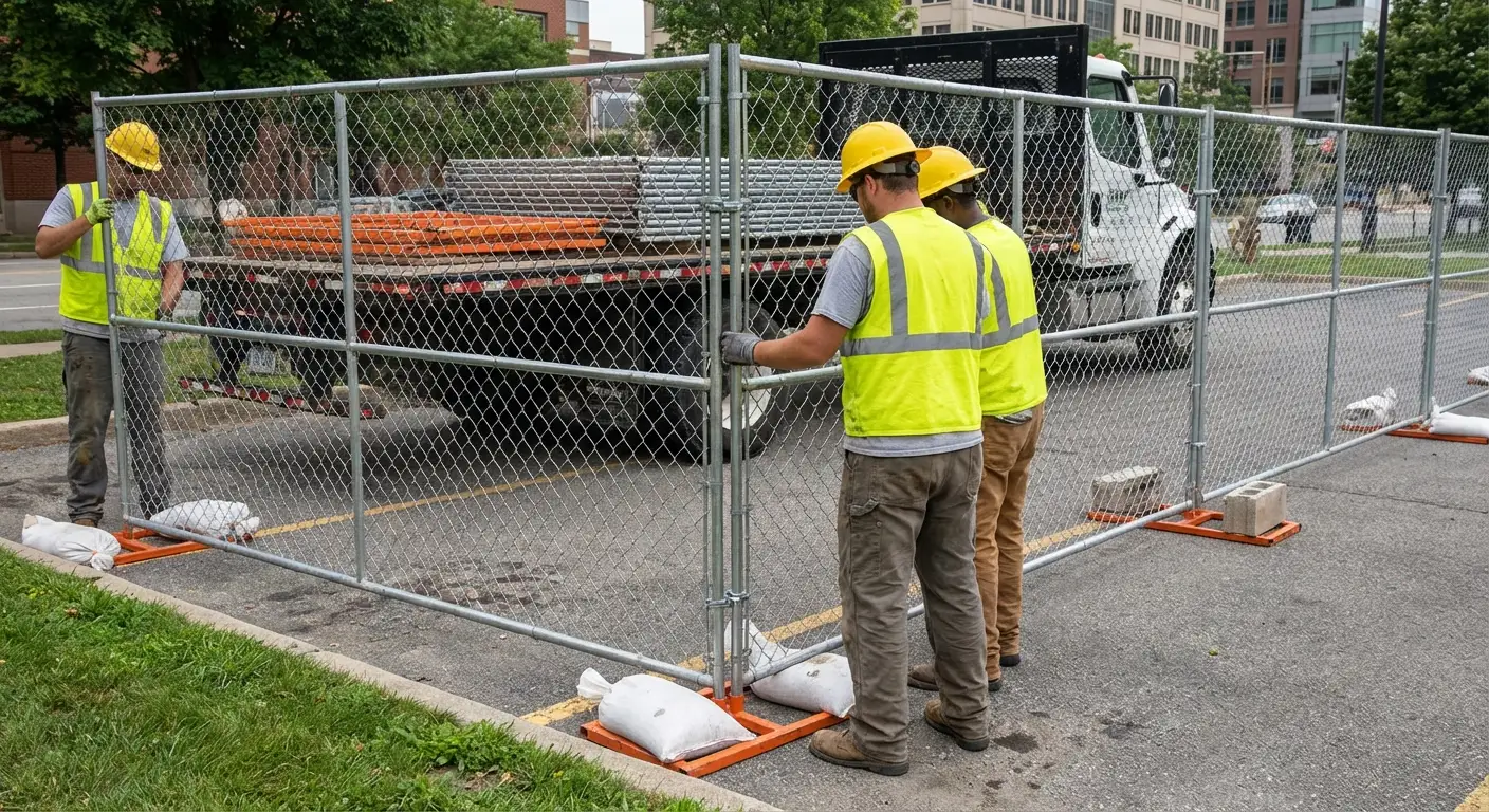 Temporary fencing solutions meeting Roxbury requirements
