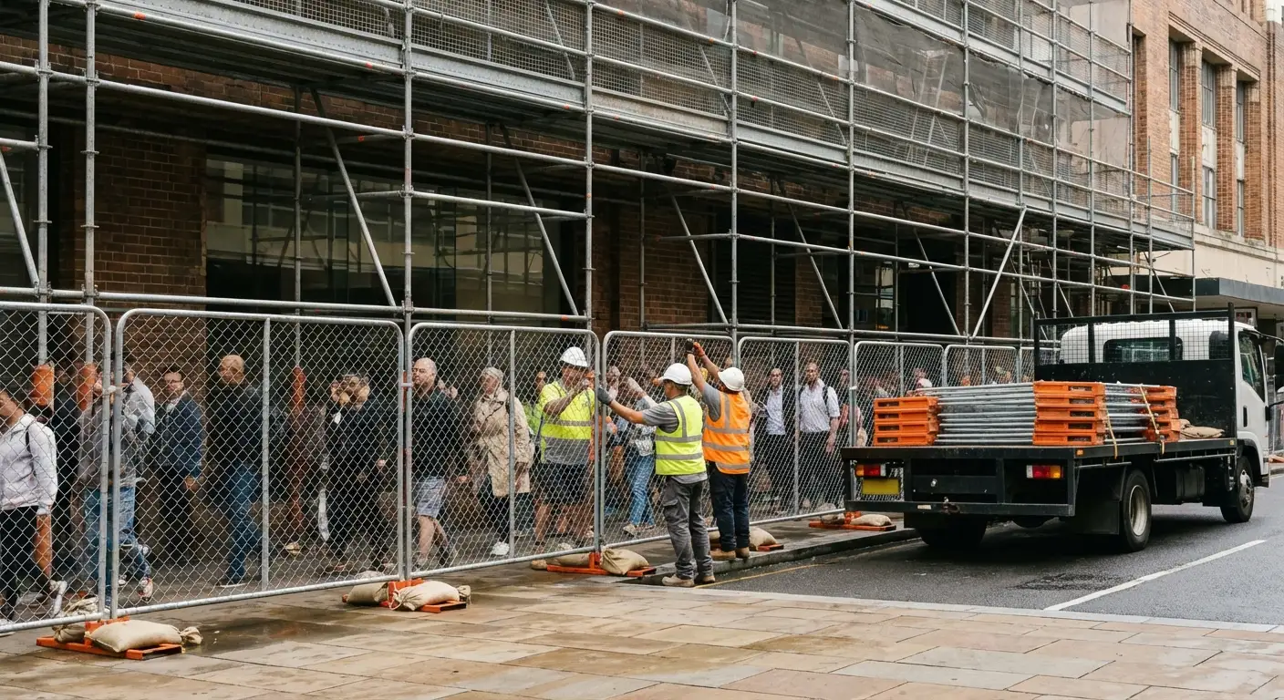 Retail Renovation Safety Zones in Roxbury, MA